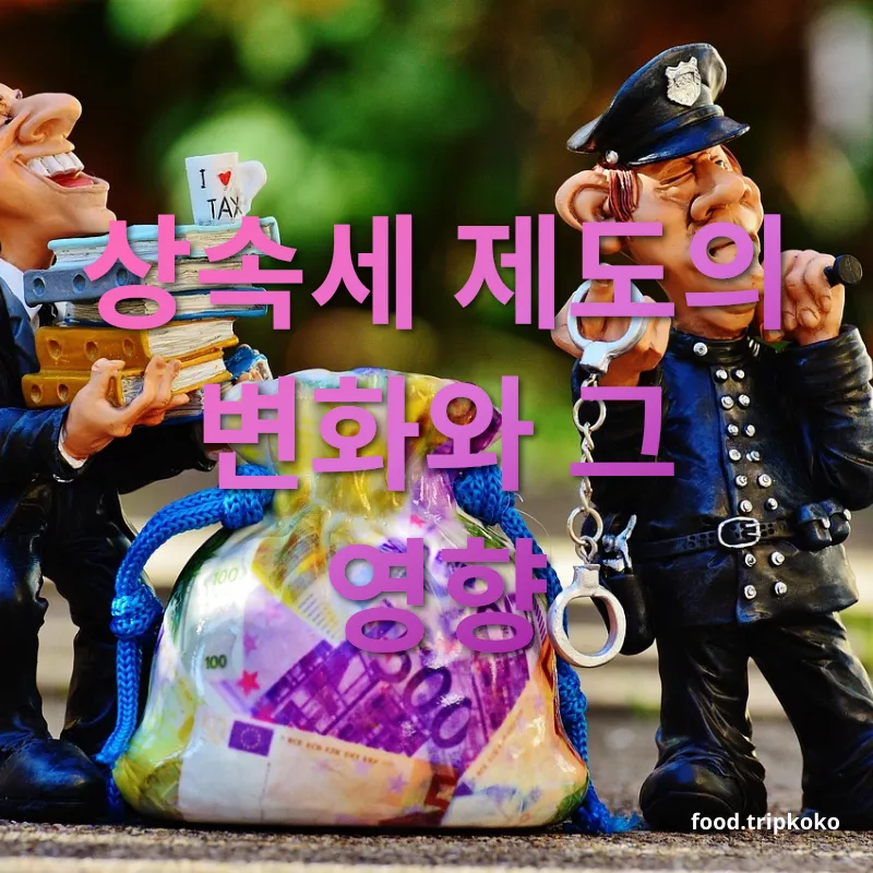 상속세 개편 상속세 인상의 필요성과 배경 관련 이미지