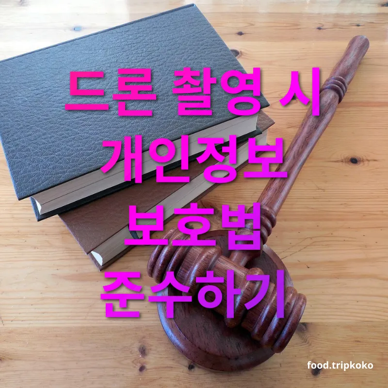 드론 촬영과 법적 규제 - 드론 촬영 시 개인정보 보호법 준수하기 드론 촬영과 법적 규제 드론 촬영 시 개인정보 보호법 준수하기 관련 이미지