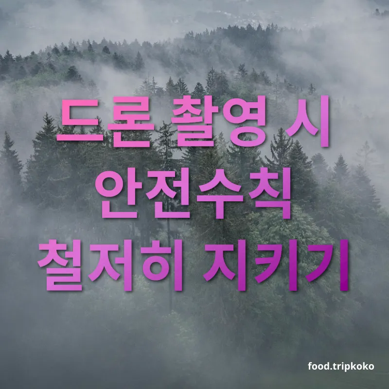 드론 촬영과 법적 규제 - 드론 촬영 시 안전수칙 철저히 지키기 드론 촬영과 법적 규제 드론 촬영 시 안전수칙 철저히 지키기 관련 이미지